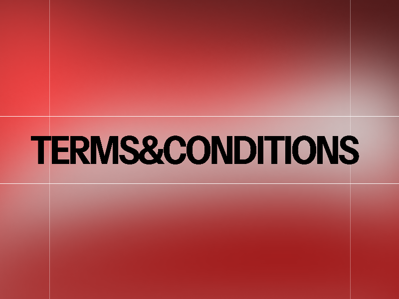 TERMS&CONDITIONS