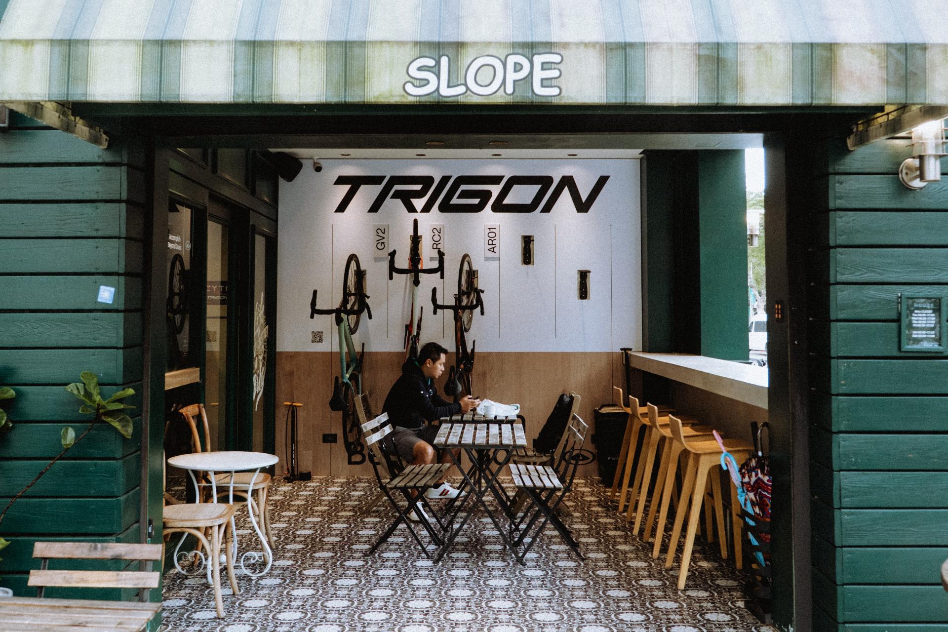TRIGON × Slope Cafe｜Ride Life 的啟程